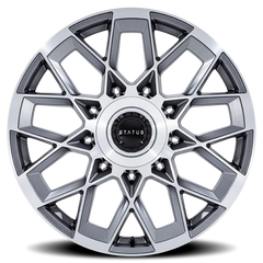 Status Matrix AD 24x10 +35 5x120mm 84.1mm Anthracite Mirror Face