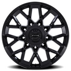 Status Matrix MX 22x9.5 +30 6x120mm 78.1mm Matte Black
