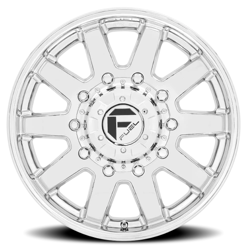 Fuel Maverick Dually D536 20x8.25 +105 10x225mm 170.1mm Chrome