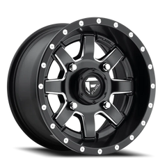 Fuel Maverick UTV D538 16x7 +13 4x110mm 79.4mm Matte Black Milled