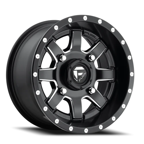 Fuel Maverick UTV D538 15x7 +13 4x136mm 110.2mm Matte Black Milled