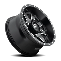 Fuel Maverick UTV D538 16x7 +13 4x156mm 132mm Matte Black Milled
