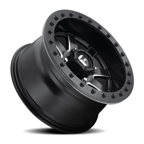 Fuel Maverick UTV D928 14x8 +0 4x136mm 110.2mm Matte Black Beadlock