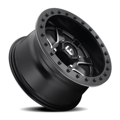 Fuel Maverick UTV D928 15x10 +0 4x156mm 132mm Matte Black Beadlock