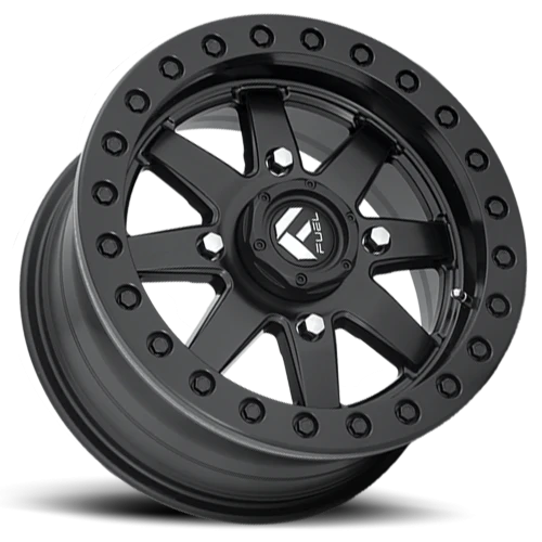 Fuel Maverick UTV D936 15x7 +38 4x156mm 132mm Matte Black Beadlock