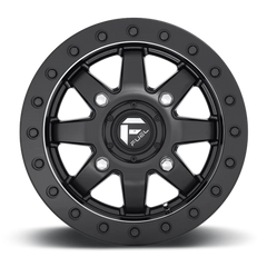 Fuel Maverick UTV D936 15x7 +38 4x156mm 132mm Matte Black Beadlock