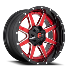 Fuel Maverick D250 22x12 -44 5x127mm 87.1mm Gloss Red