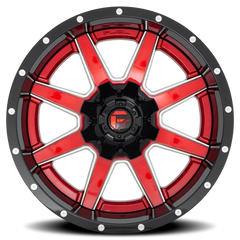 Fuel Maverick D250 22x12 -44 8x180mm 124.3mm Gloss Red