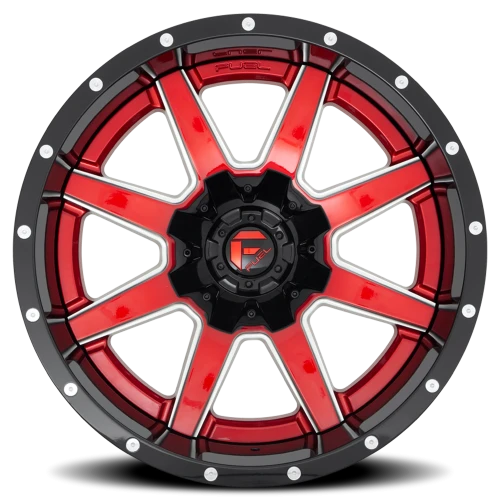 Fuel Maverick D250 20x10 -19 5x127mm 87.1mm Gloss Red
