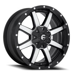 Fuel Maverick D537 17x9 -12 6x135mm 106.4mm Black Machined