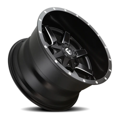 Fuel Maverick D538 17x10 -24 6x135mm 106.4mm Black Milled