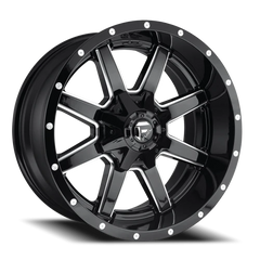 Fuel Maverick D610 20x9 +30 5x108mm 71.5mm Gloss Black Milled