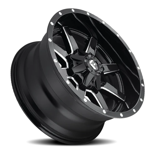 Fuel Maverick D610 18x9 -12 5x114.3mm 72.6mm Gloss Black Milled