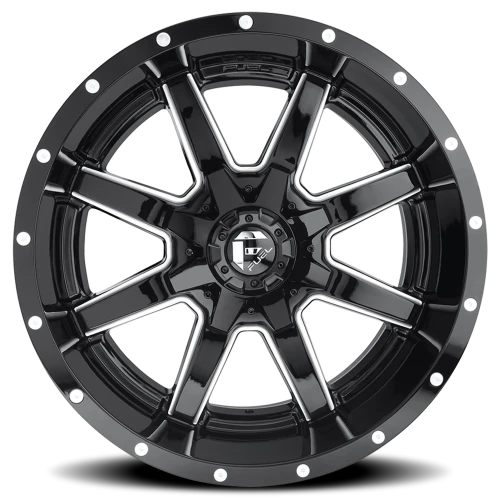 Fuel Maverick D610 18x9 +1 6x135mm 106.4mm Gloss Black Milled