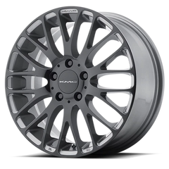KMC Maze KM693 GY 20x8.5 +40 5x120mm 74.1mm Pearl Gray Gloss Black Face