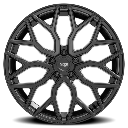 Niche Mazzanti M261 22x10 +35 5x114.3mm 72.7mm Matte Black