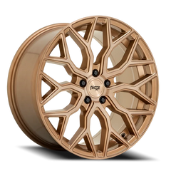 Niche Mazzanti M263 20x9 +27 5x112mm 66.5mm Brushed Bronze