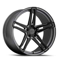 TSW Mechanica GY 20x10 +35 5x120mm 76.1mm Matte Gunmetal Matte Black Face