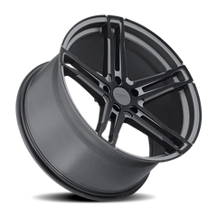 TSW Mechanica GY 18x9.5 +39 5x120mm 76.1mm Matte Gunmetal Matte Black Face