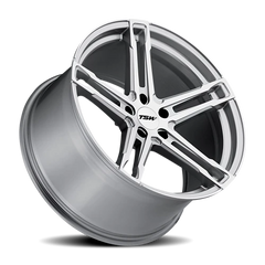 TSW Mechanica SL 20x11 +50 5x114.3mm 76.1mm Silver Mirror Cut Face
