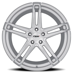 TSW Mechanica SL 20x11 +50 5x114.3mm 76.1mm Silver Mirror Cut Face