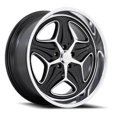 Foose Merlot F171 22x10.5 +6 5x120.65mm 72.56mm Gloss Black Machined