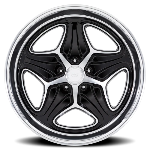 Foose Merlot F171 22x10.5 +6 5x120.65mm 72.56mm Gloss Black Machined