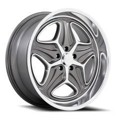 Foose Merlot F172 22x9 +15 5x120.65mm 72.56mm Anthracite Machined