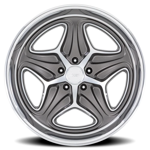 Foose Merlot F172 22x9 +15 5x120.65mm 72.56mm Anthracite Machined