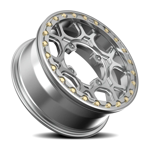 KMC Mesa Beadlock Forged UTV KS433 15x6 +38 4x137mm 99.1mm Machined Raw Machined