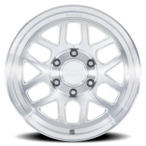 KMC Mesa Forged Monoblock KM446 RW 18x9 +0 6x135mm 87.1mm Machined Raw Machined