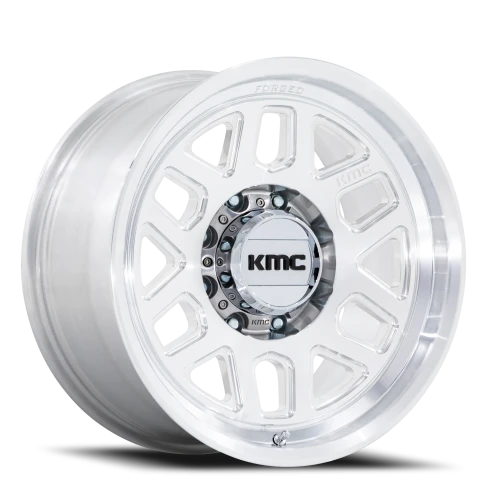 KMC Mesa Forged Monoblock KM451 DX 18x9 +0 8x180mm 124.2mm Machined Raw Machined
