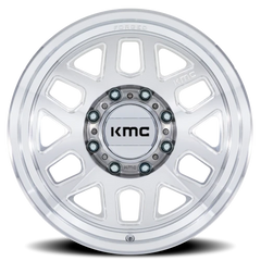KMC Mesa Forged Monoblock KM451 DX 18x9 +18 8x180mm 124.2mm Machined Raw Machined