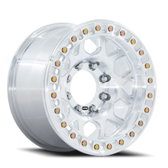 KMC Mesa Forged Slotted Beadlock KM450 19x9 -12 8x165.1mm 125.1mm Machined Raw Machined