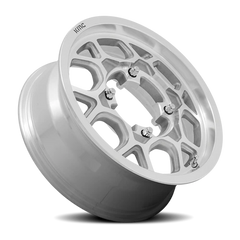 KMC Mesa Lite UTV KS133 15x6 +38 4x137mm 96mm Machined Silver