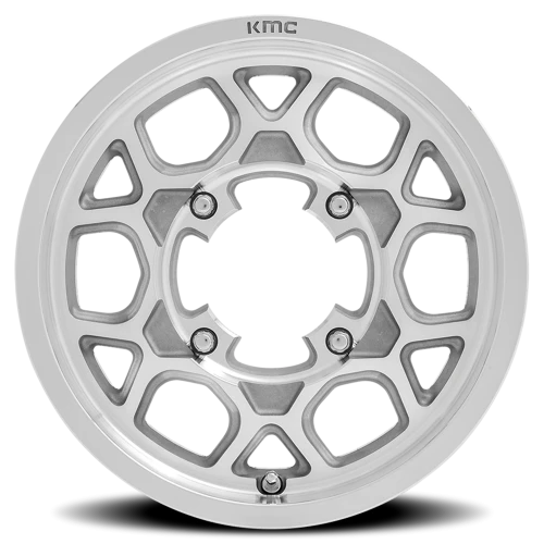 KMC Mesa Lite UTV KS133 15x6 +38 4x137mm 96mm Machined Silver