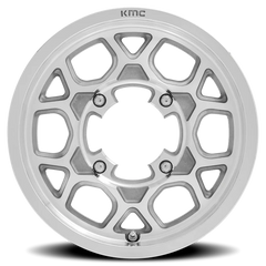 KMC Mesa Lite UTV KS133 15x6 +38 4x137mm 96mm Machined Silver