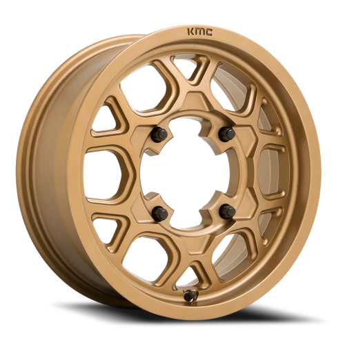 KMC Mesa Lite UTV KS133 15x6 +38 4x137mm 96mm Matte Bronze