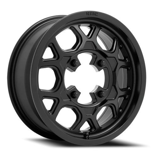 KMC Mesa Lite UTV KS133 15x6 +38 4x156mm 115.1mm Satin Black