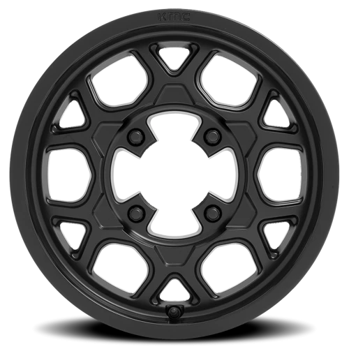 KMC Mesa Lite UTV KS133 15x6 +38 4x137mm 96mm Satin Black