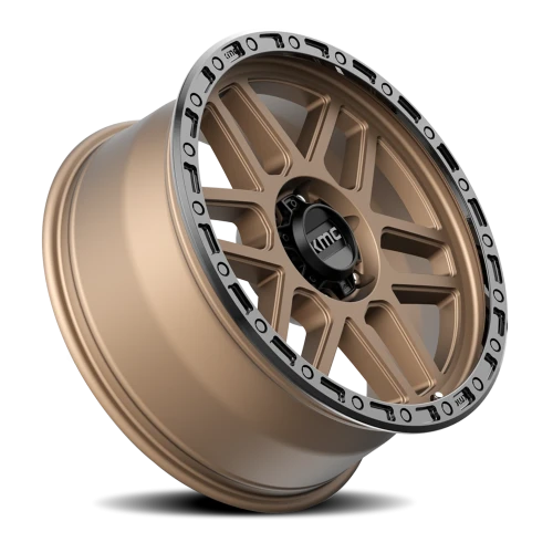 KMC Mesa KM544 BRZ 20x9 +18 8x180mm 124.2mm Matte Bronze Black Lip