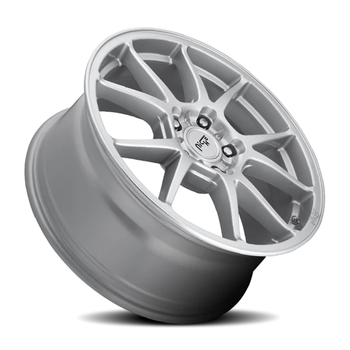 Niche Messina M175 18x8 +40 5x114.3mm 72.56mm Gloss Silver