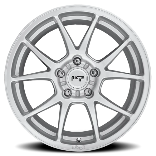 Niche Messina M175 18x8 +40 5x114.3mm 72.56mm Gloss Silver