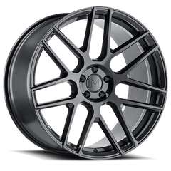 Mandrus Miglia GY 20x10 +25 5x112mm 66.6mm Gloss Gunmetal