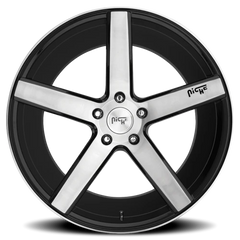 Niche Milan M124 19x8.5 +35 5x114.3mm 72.6mm Gloss Black Brushed