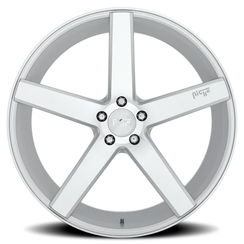 Niche Milan M135 18x8 +40 5x114.3mm 72.6mm Silver Machined