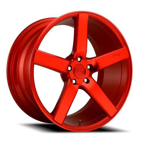 Niche Milan M187 20x8.5 +35 5x114.3mm 72.6mm Gloss Red