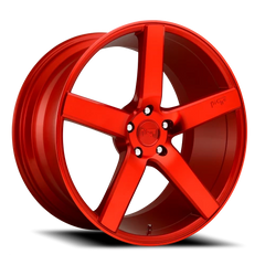 Niche Milan M187 20x10.5 +35 5x120mm 72.6mm Gloss Red