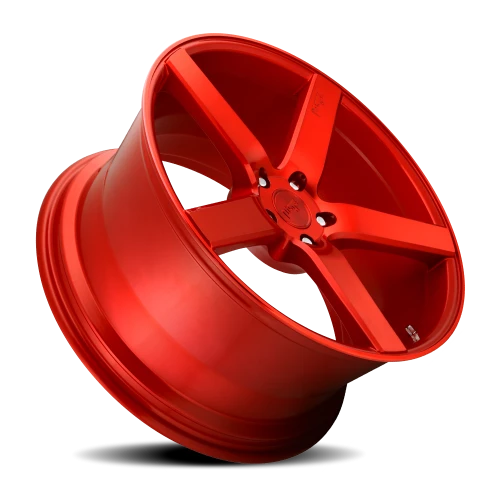 Niche Milan M187 20x8.5 +35 5x114.3mm 72.6mm Gloss Red