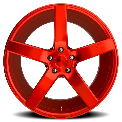 Niche Milan M187 20x8.5 +35 5x114.3mm 72.6mm Gloss Red